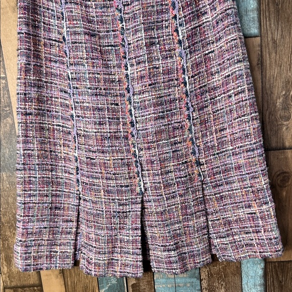 Carlisle Multicolor Tweed A-Line Skirt - Picture 4 of 16